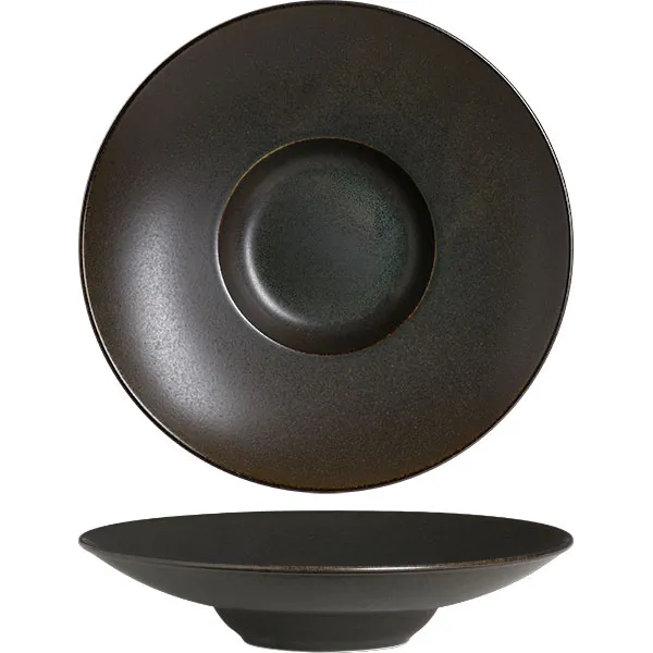 "Pasta plate, Rene Ozorio,  Wabi Sabi Flat"