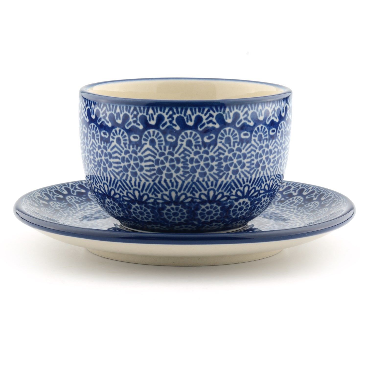 "Cup and saucer 230 ml -  Lace"