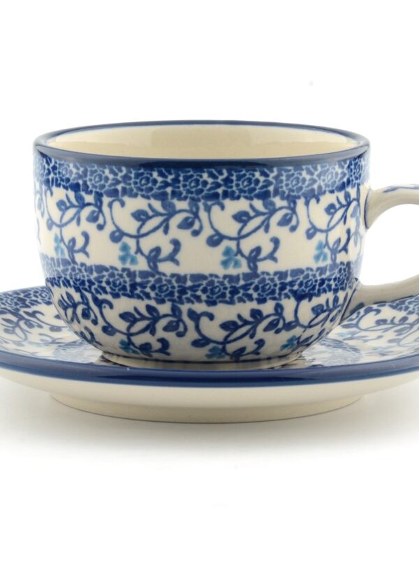 "Cup and saucer 230 ml -  Tender Twigs"