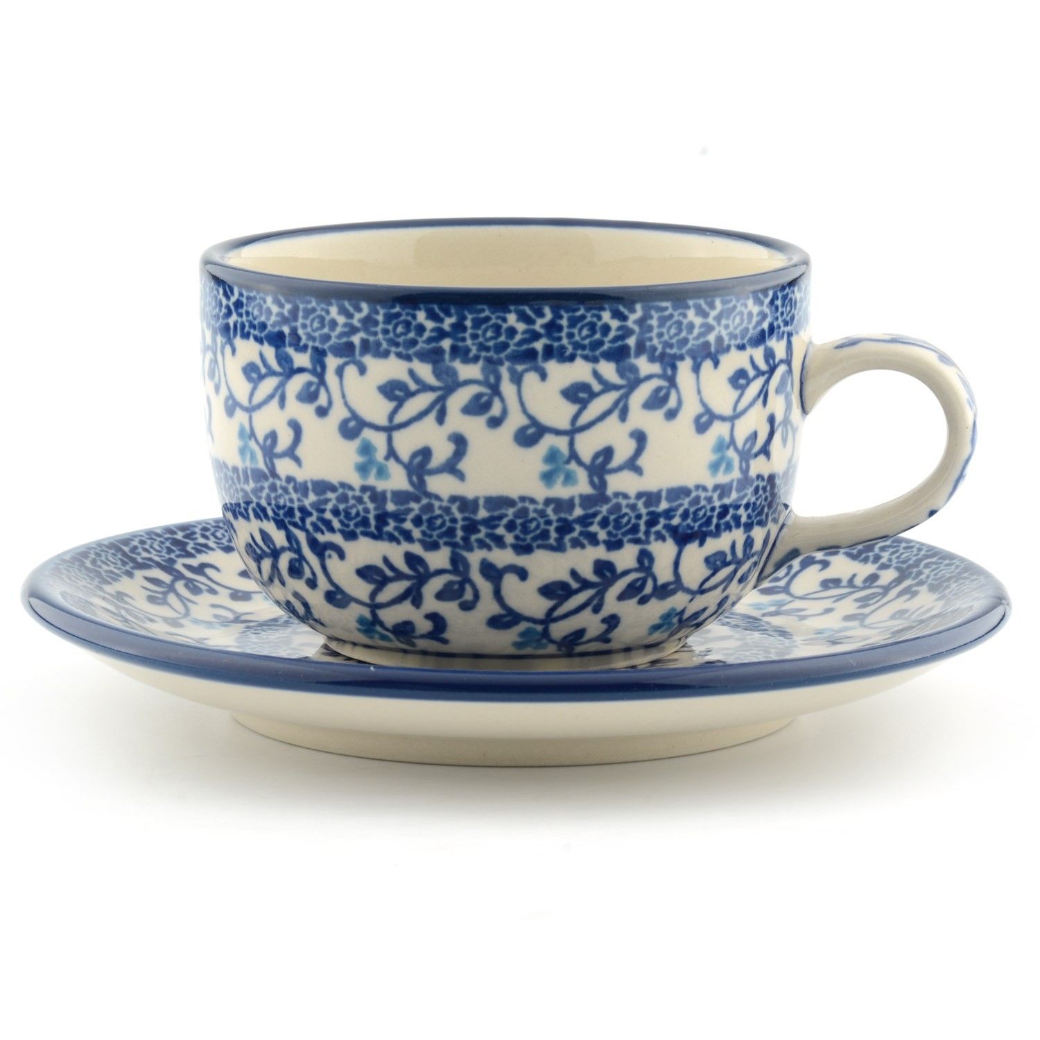 "Cup and saucer 230 ml -  Tender Twigs"