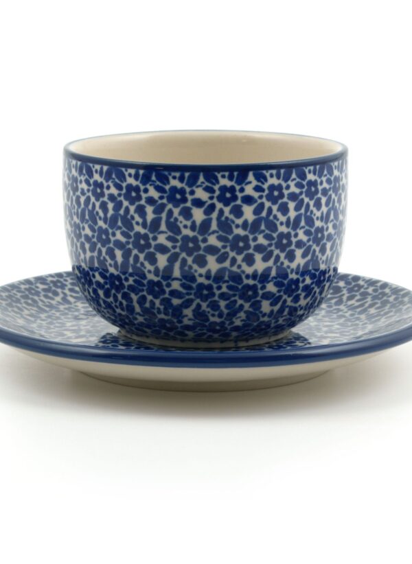 "Cup and saucer 230 ml -  Indigo"