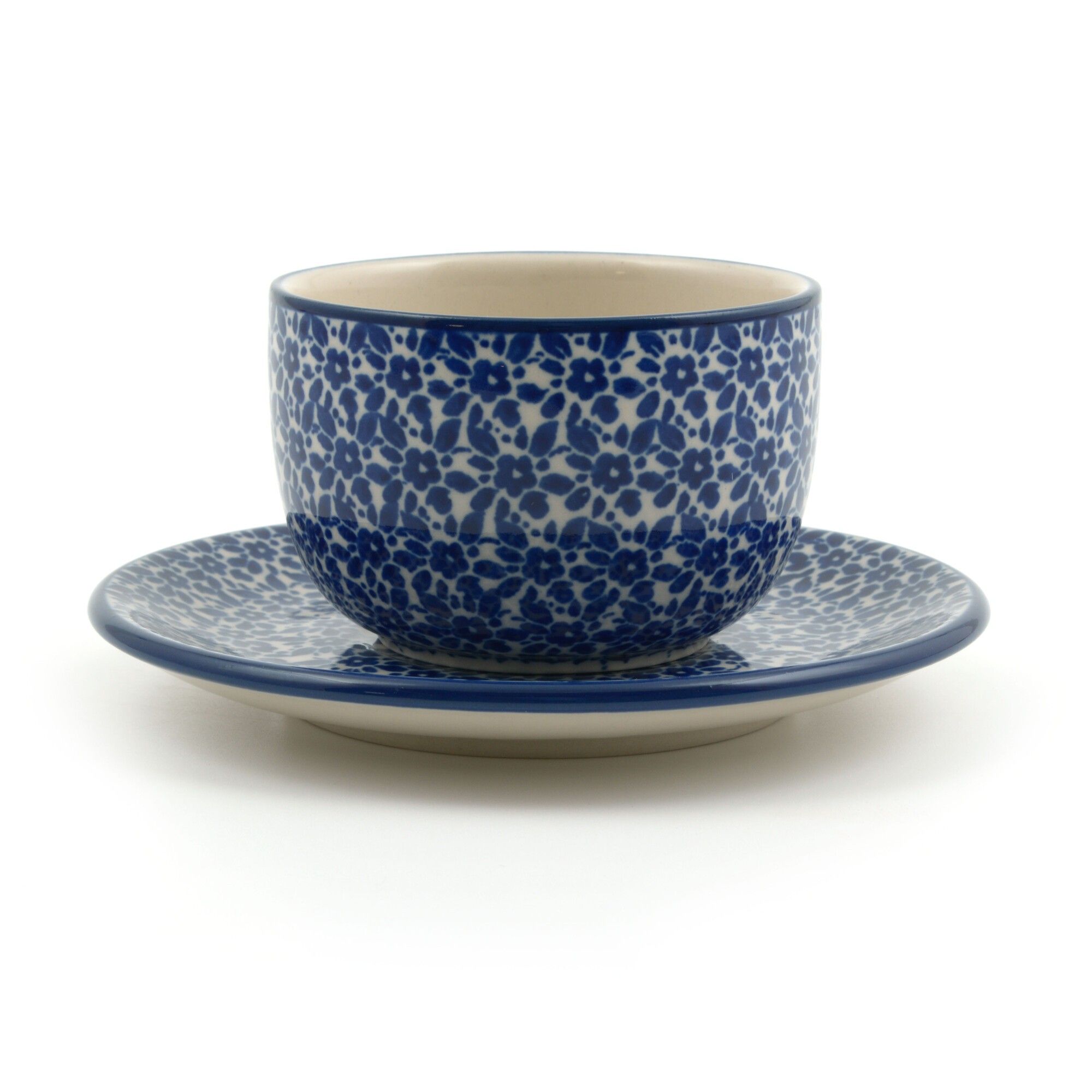 "Cup and saucer 230 ml -  Indigo"