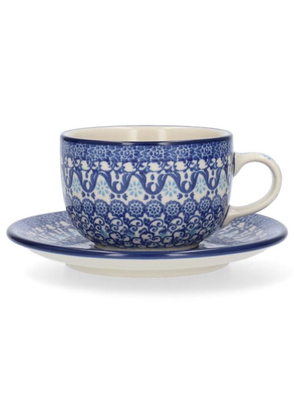 "Cup and saucer 230 ml -  Celebration 40y"