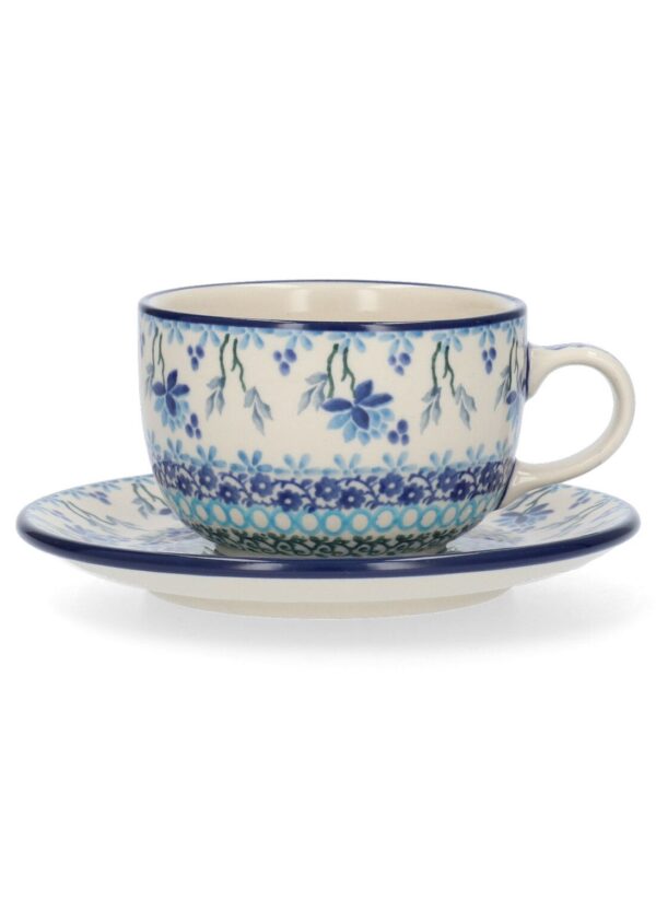 "Cup and Saucer 230 ml –  Anniversary 40y"