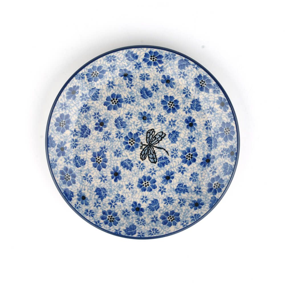 "Flat Plate Ø: 19,5 cm - Dragonfly"