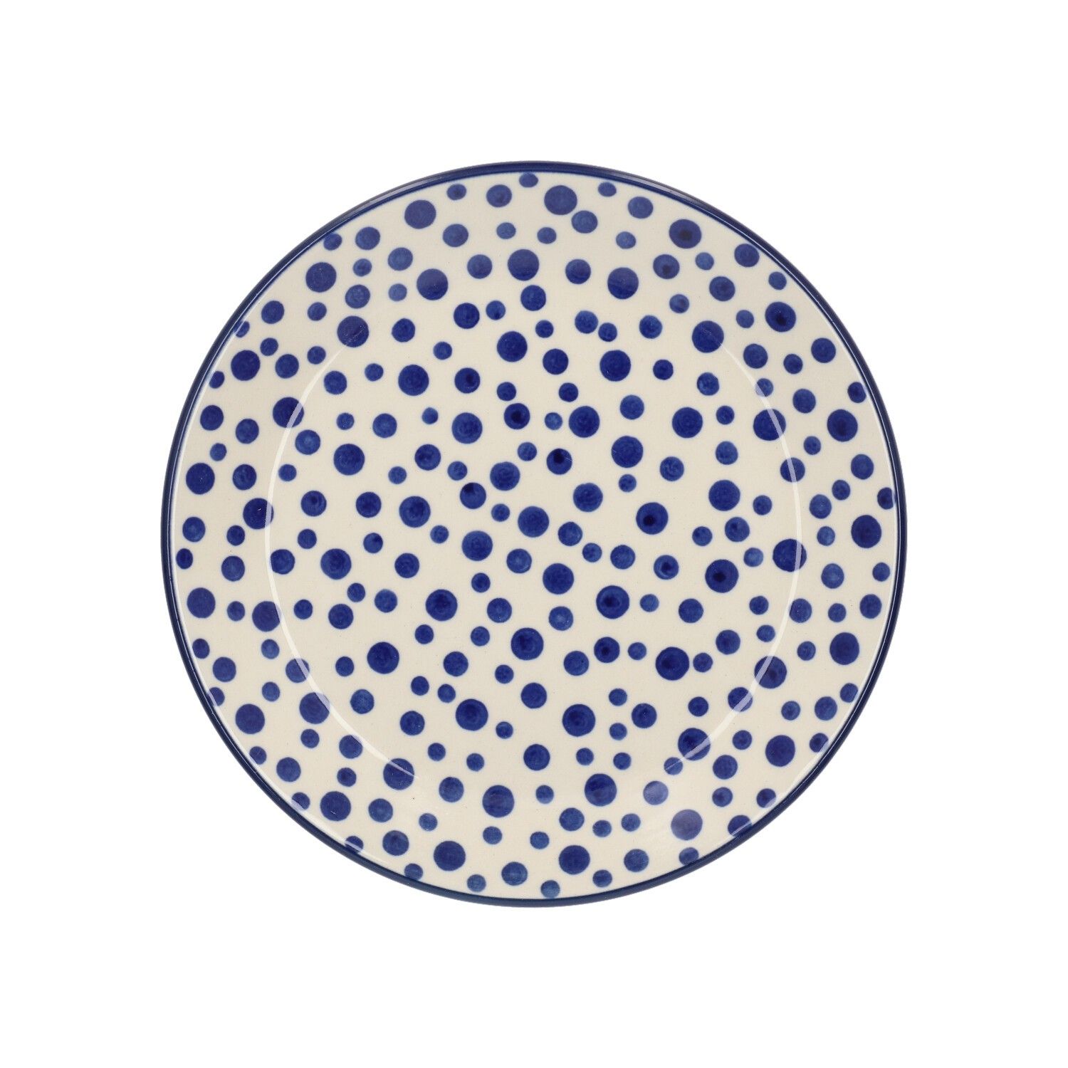 "Flat Plate Ø: 19,5 cm -  Crazy Dots"