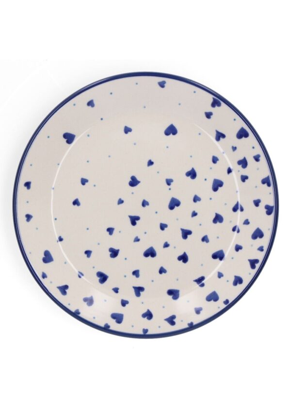 "Flat Plate Ø 19.5 cm –  Hearts"