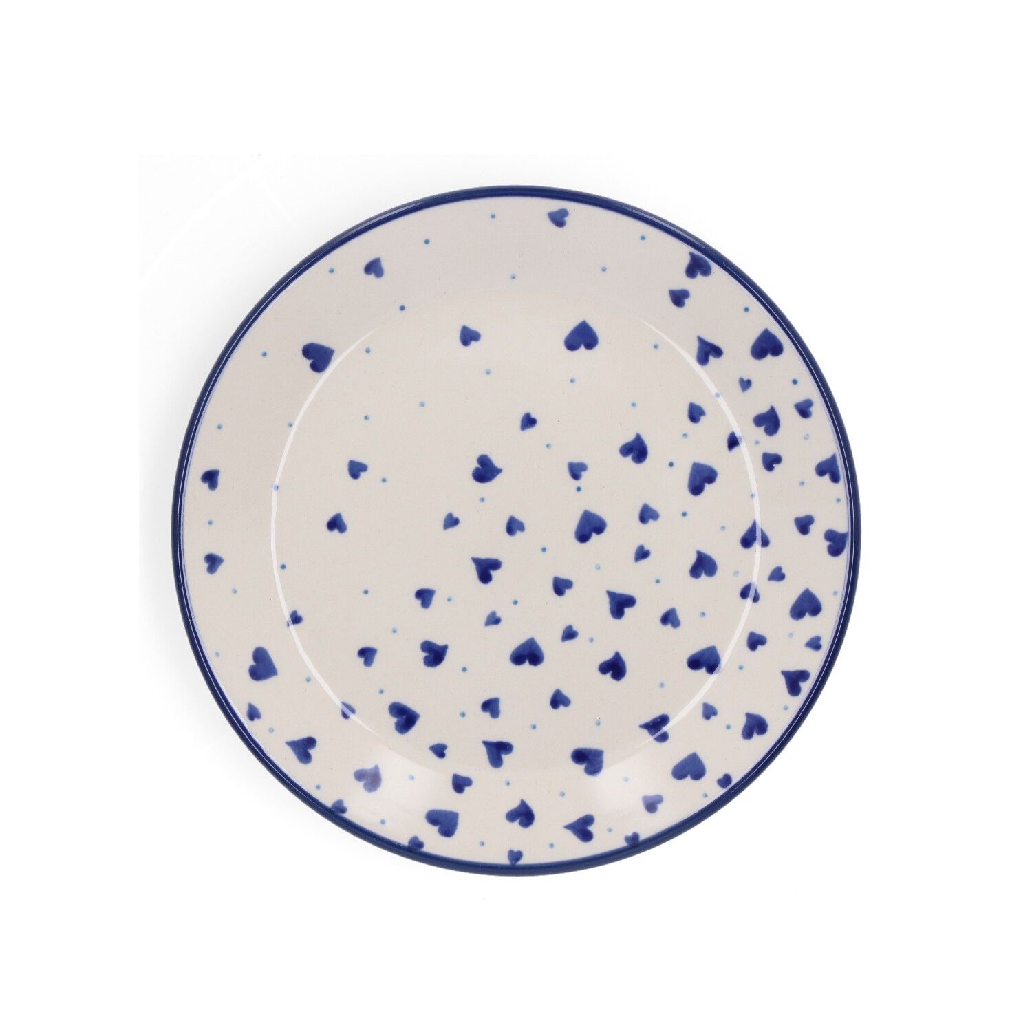 "Flat Plate Ø 19.5 cm –  Hearts"