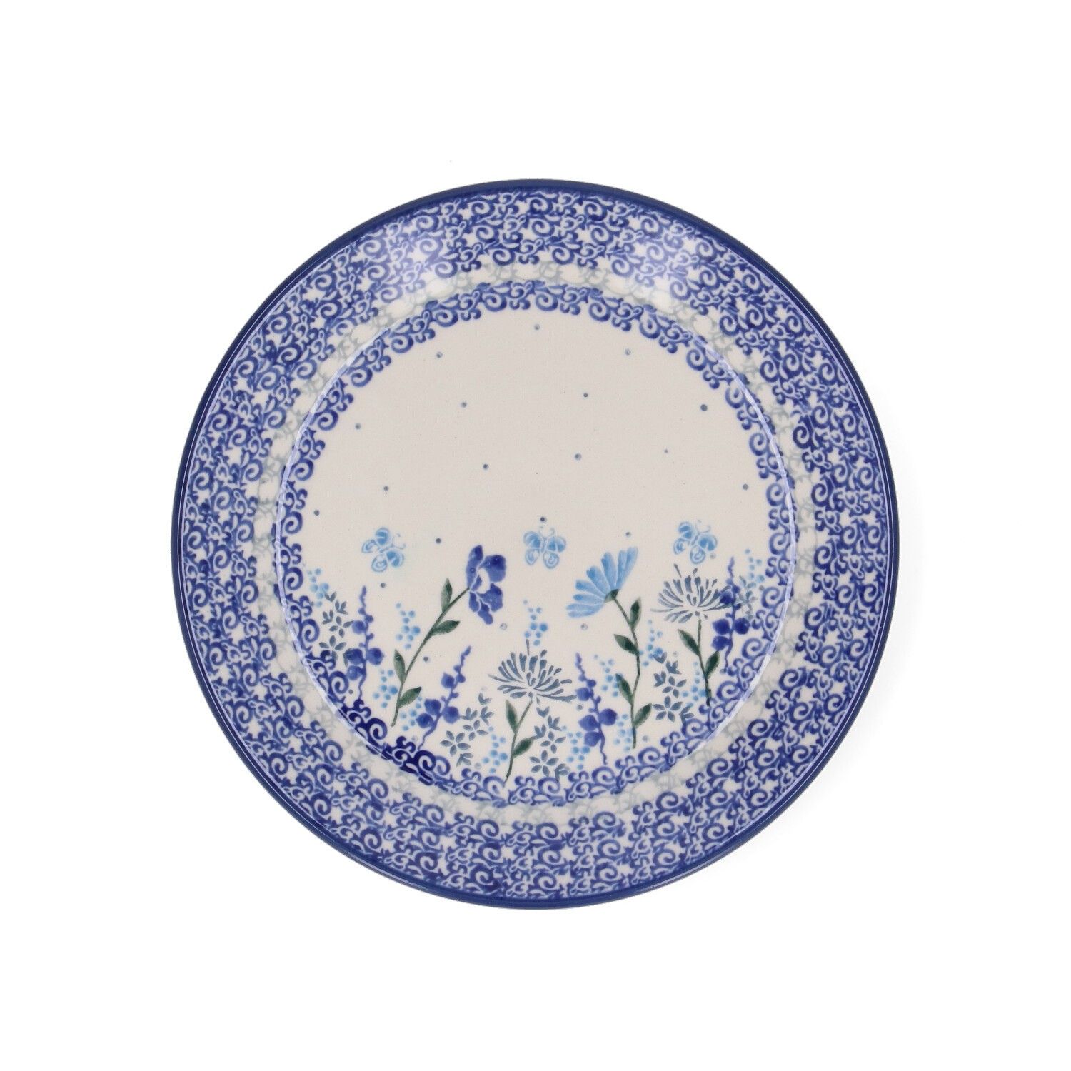"Flat Plate Ø 19.5 cm –  Flower Meadow"
