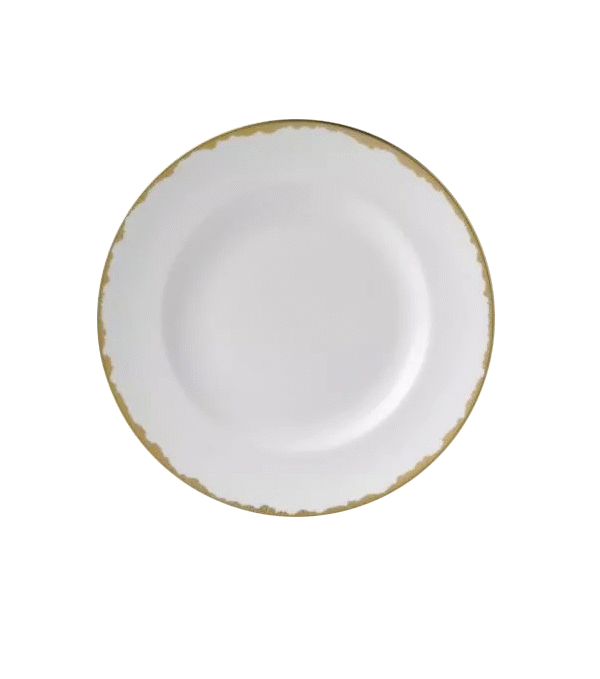 "Plate  Ruche, bone  china 90RUCHE00096"